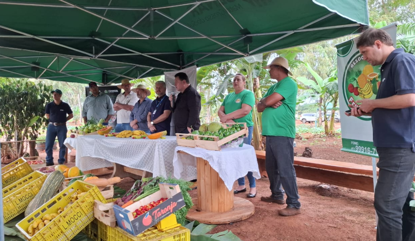 Evento do Senar destacou fruticultura familiar em assentamentos e tecnologias para agricultura familiar em Itaquiraí (MS)