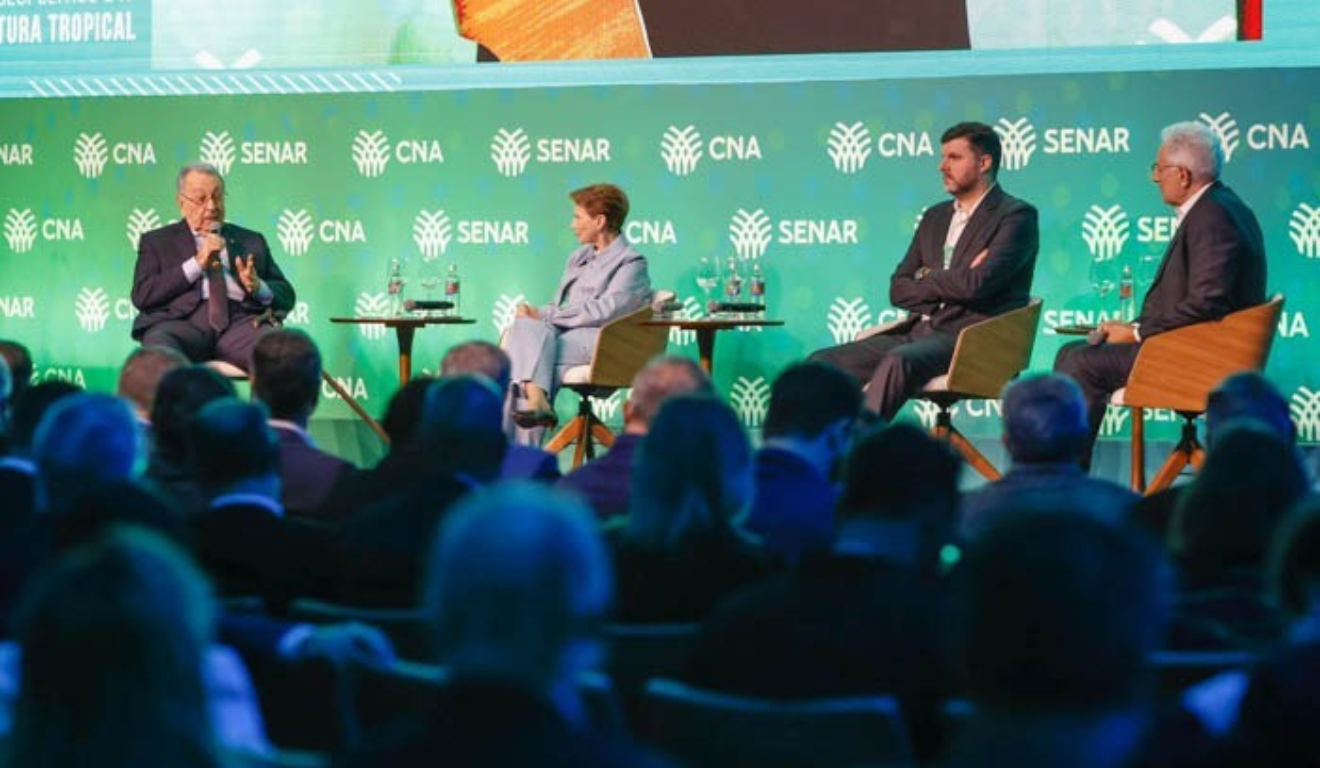 Evento reuniu autoridades do setor para discutir o cenário geopolítico e futuro da agricultura tropical