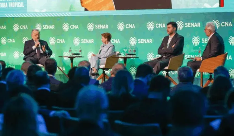 Evento reuniu autoridades do setor para discutir o cenário geopolítico e futuro da agricultura tropical
