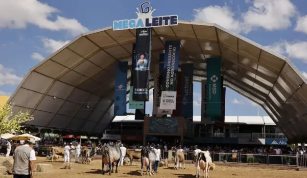 Megaleite 2025 celebra 20 anos e reúne inovações e mais de 1,5 mil animais em Minas Gerais Megaleite 2025 celebra 20 anos e reúne inovações e mais de 1,5 mil animais em Minas Gerais