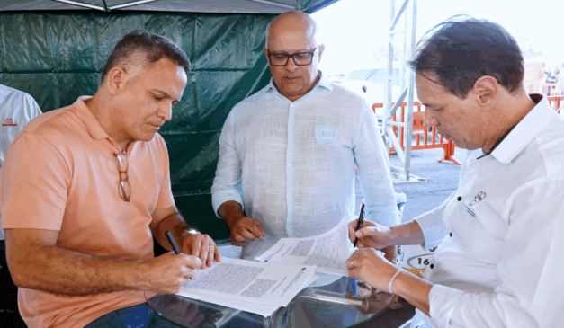 A Seagri, em parceria com a Adab, assinou no último sábado (19) um Acordo de Cooperação Técnica público-privado para desenvolver um projeto piloto de identificação e rastreabilidade do rebanho bovino presente na Bacia do Rio Grande.