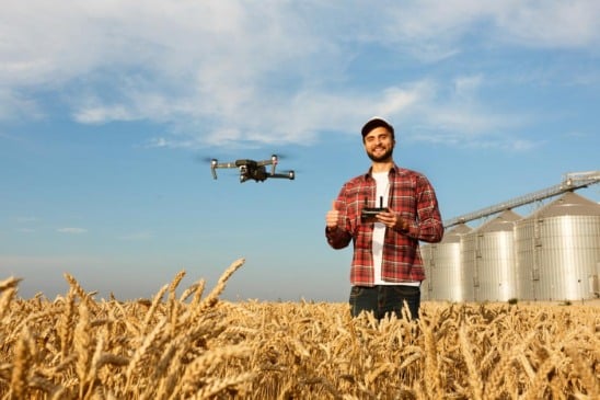 Agricultura com Drones em Ação