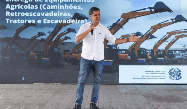 O vice-governador do Espírito Santo, Ricardo Ferraço, realizou, ontem (11), a entrega de 52 máquinas e equipamentos para impulsionar a agricultura familiar