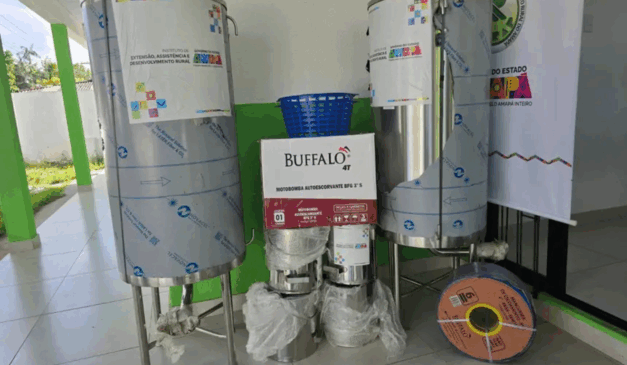 O Governo do Amapá entregou, ontem (12), equipamentos e kits de apoio a agricultores familiares no distrito de São Joaquim do Pacuí, localizado na região da capital Macapá
