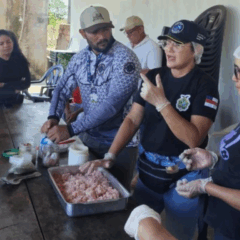 O Instituto de Desenvolvimento Agropecuário e Florestal Sustentável do Estado do Amazonas (Idam) realizou, na cidade de Humaitá (AM), quatro cursos para capacitação na pecuária de agricultores familiares de quatro comunidades