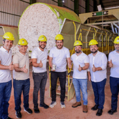 Inauguração da Algodoeira do Grupo AgroFritzen. Fonte: Governo do Piauí 