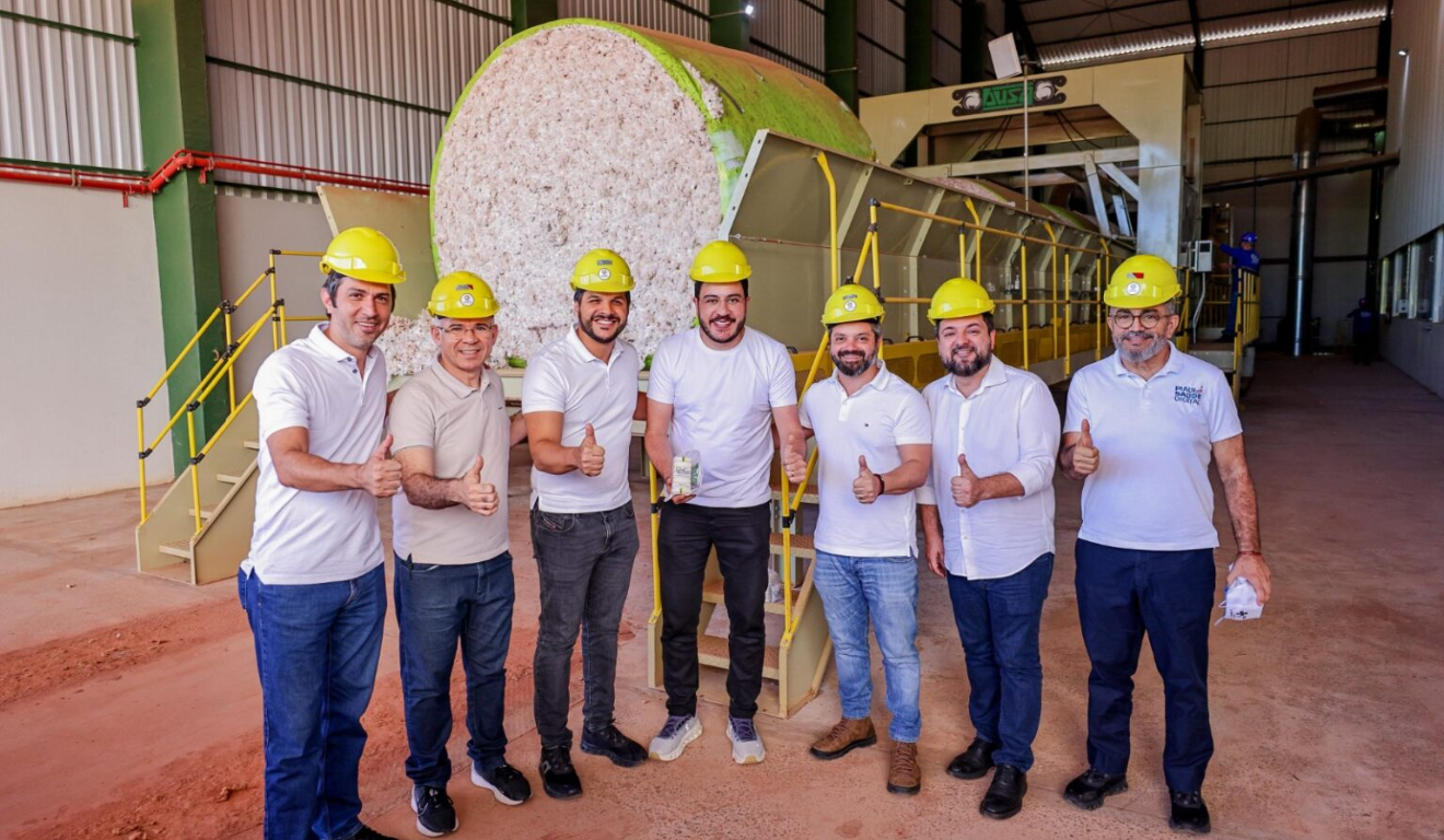 Inauguração da Algodoeira do Grupo AgroFritzen. Fonte: Governo do Piauí 