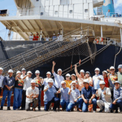 O Brasil inaugurou, no último sábado (30), uma rota marítima com a China, através do porto da cidade de Santana, no Amapá