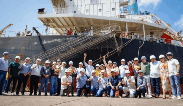 O Brasil inaugurou, no último sábado (30), uma rota marítima com a China, através do porto da cidade de Santana, no Amapá