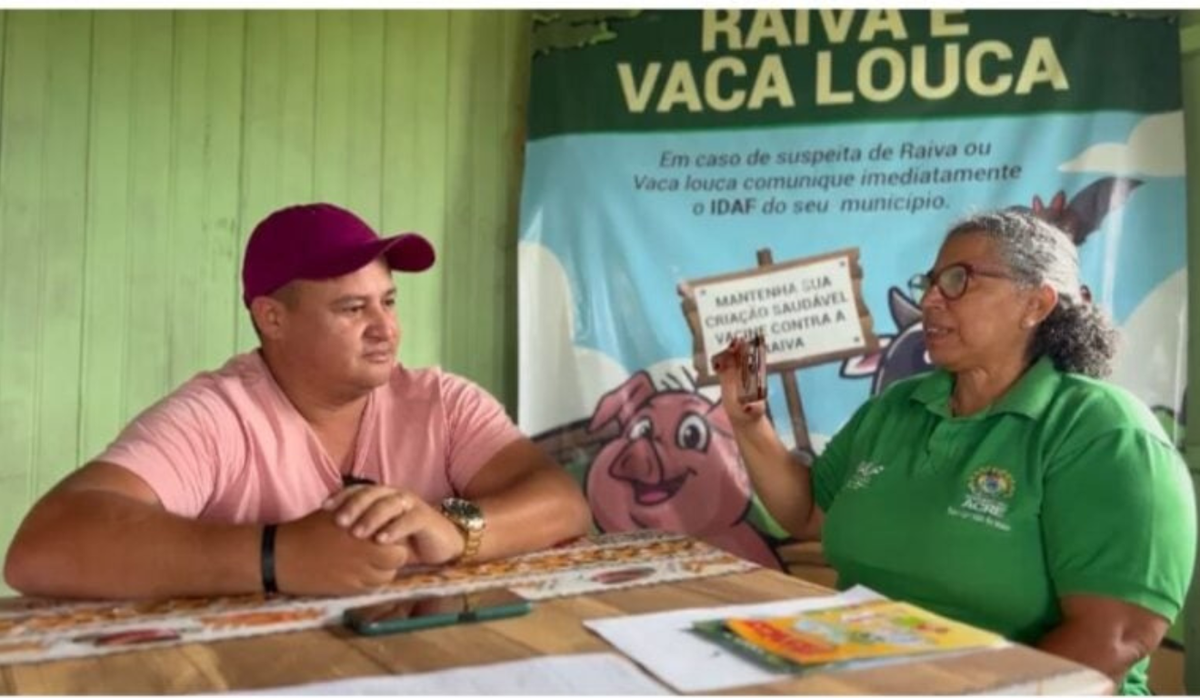 O Instituto de Defesa Agropecuária e Florestal do Acre (Idaf) iniciou, recentemente, a campanha mundial de combate à raiva em herbívoros na região, com apoio do governo do Estado