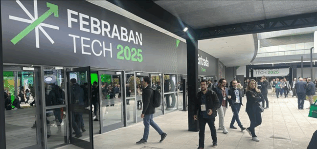 entrada do evento febraban tech 2025