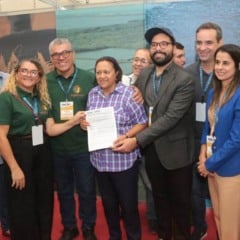 Durante a Fenacam 2025, o governo do Rio Grande do Norte sancionou a nova lei que incentiva a produção de camarão no interior do estado