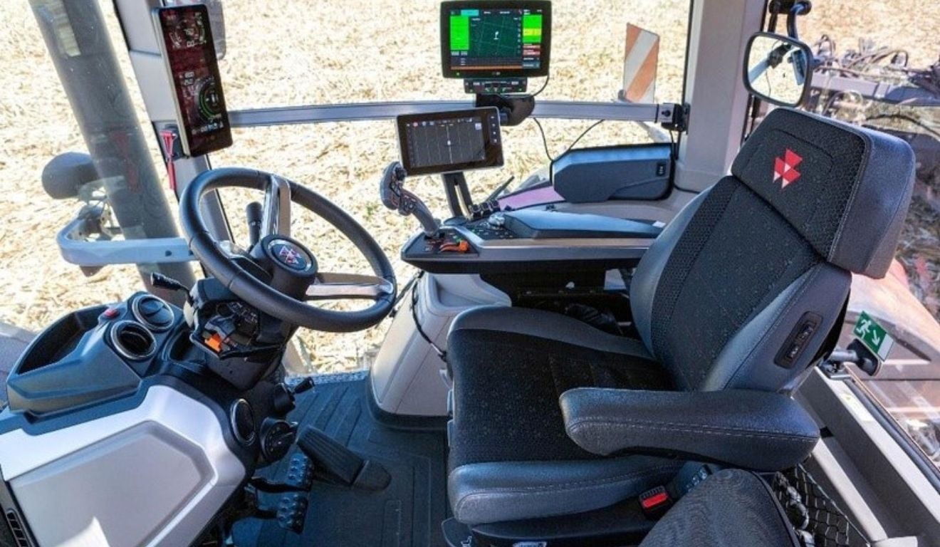 Ergonomia em máquinas agrícolas são mais confortáveis e sistemas automatizados tornam a operação mais segura, eficiente e menos desgastante