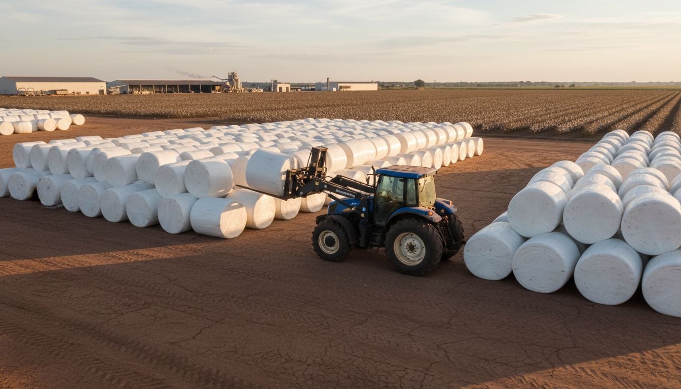 Preço do algodão em março avança com vendedores firmes
