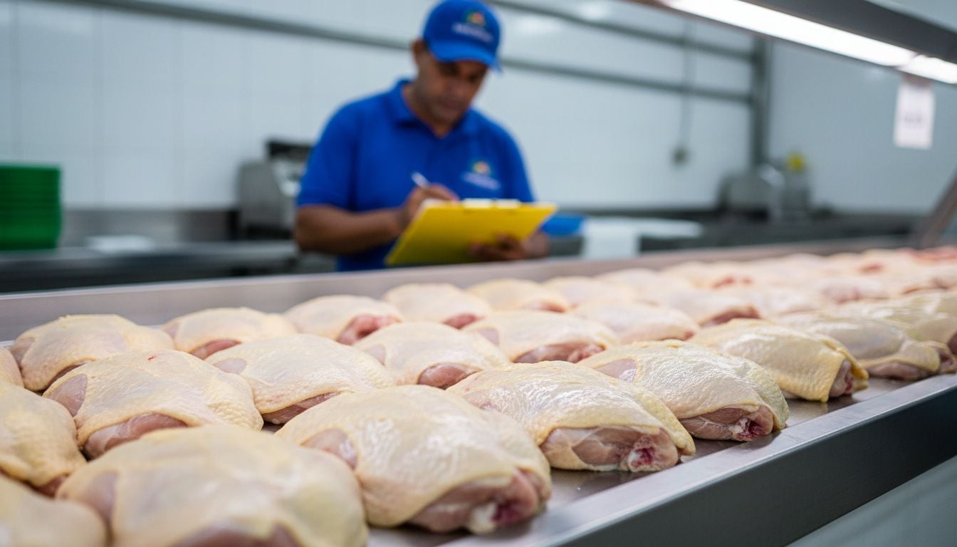 Fraca demanda e tensões globais forçam queda no preço do frango em março de 2026