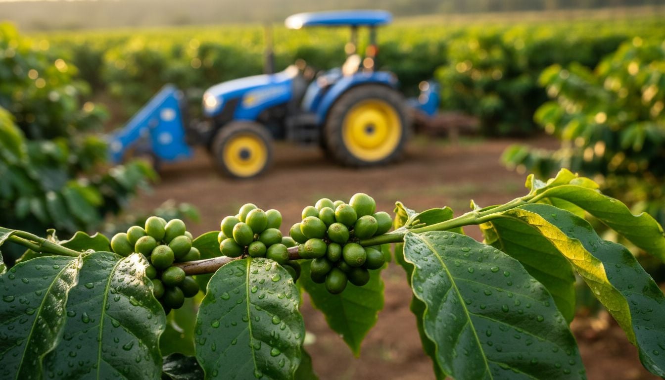 Chuvas de março consolidam expectativa de safra de café 2026/27 recorde