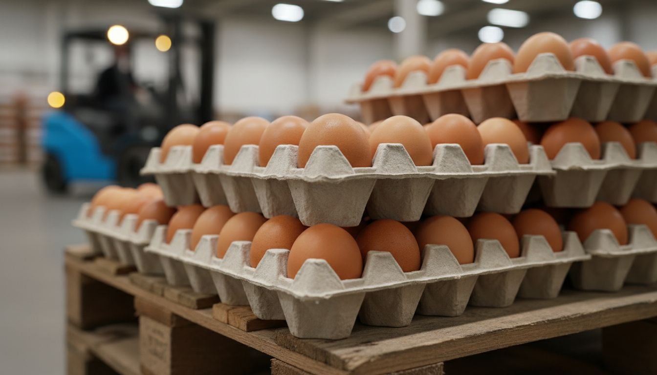 Exportação de ovos em fevereiro bate recorde de 13 anos com 2,94 mil toneladas