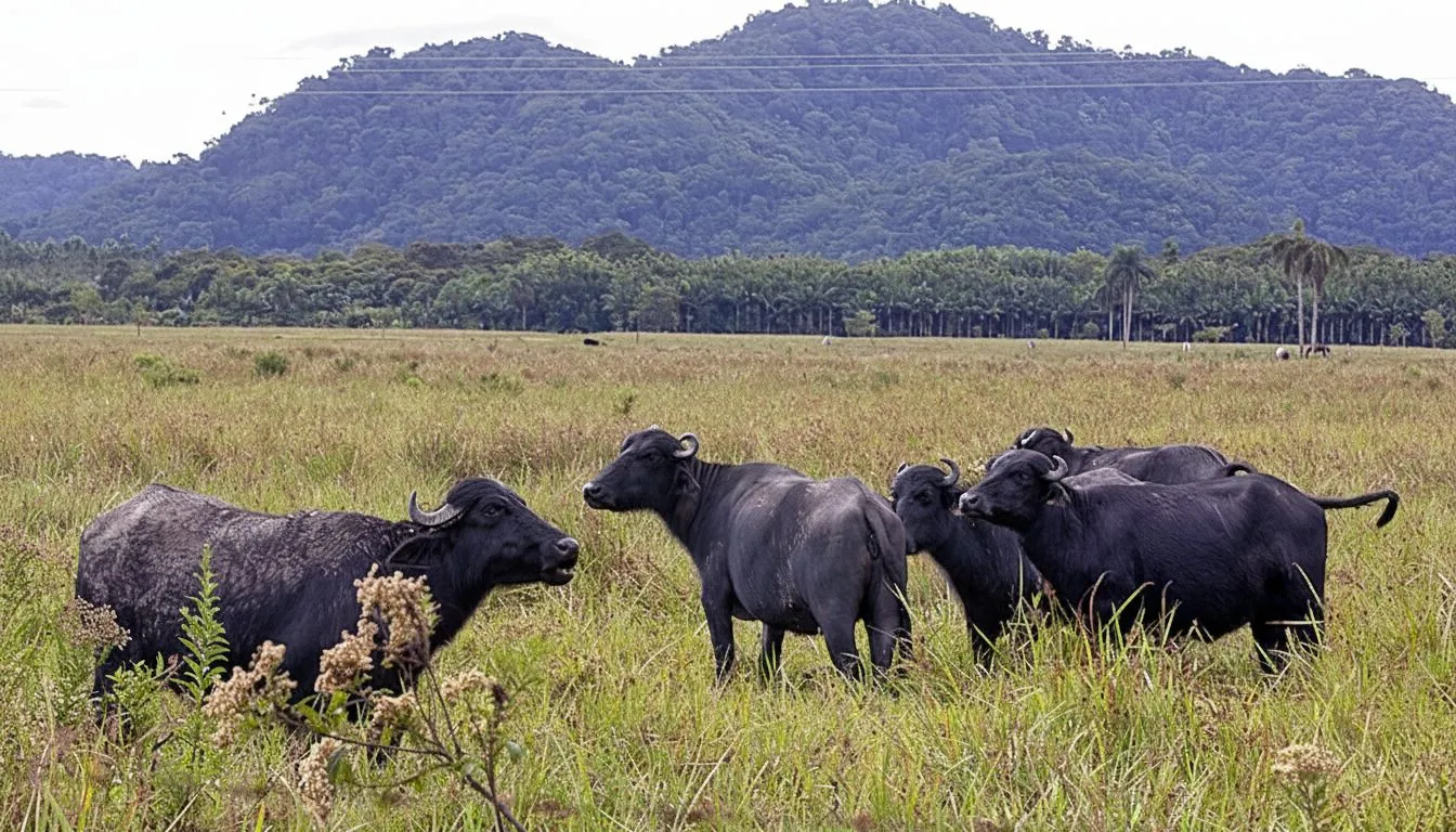 Manejo de búfalos no Vale do Ribeira: os riscos de compactação do solo e como evitar