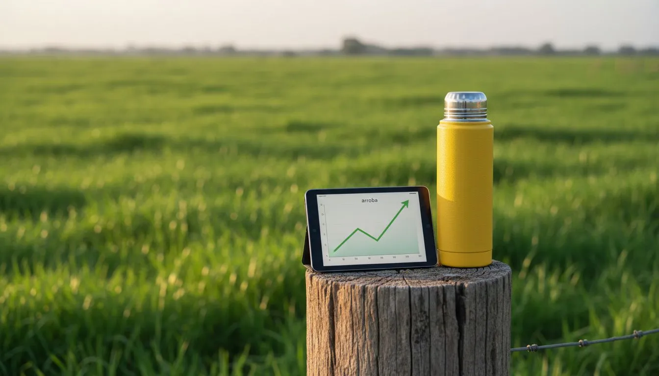 Cotação recorde da arroba do boi atinge máxima histórica nominal em março 