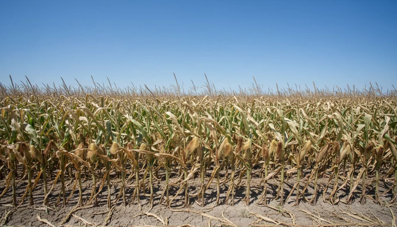 Inmet prevê seca até 9 de maio: alerta vermelho para o milho segunda safra