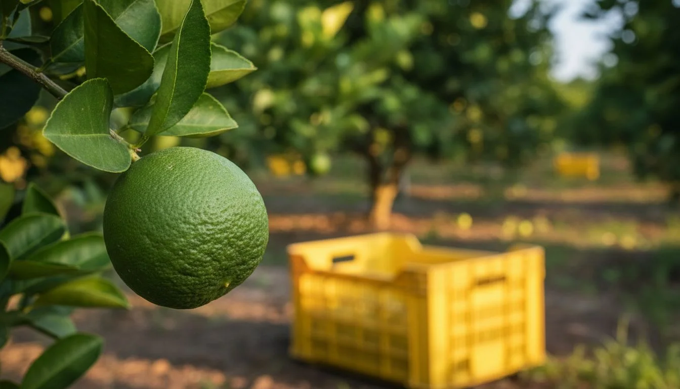 Preço da lima ácida tahiti cai em abril, mas entressafra deve impulsionar cotações em maio