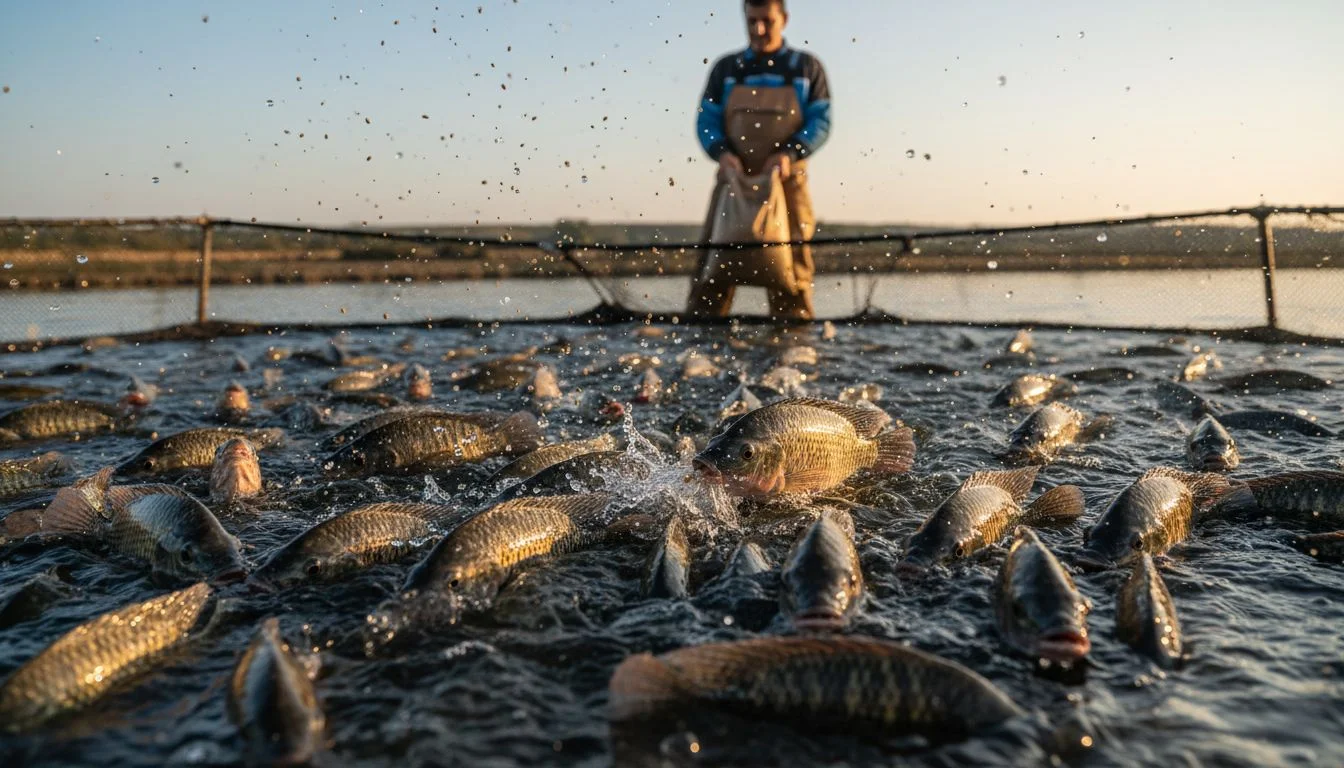 Preço da tilápia sobe na Quaresma, mas avanço dos custos espreme margem do produtor