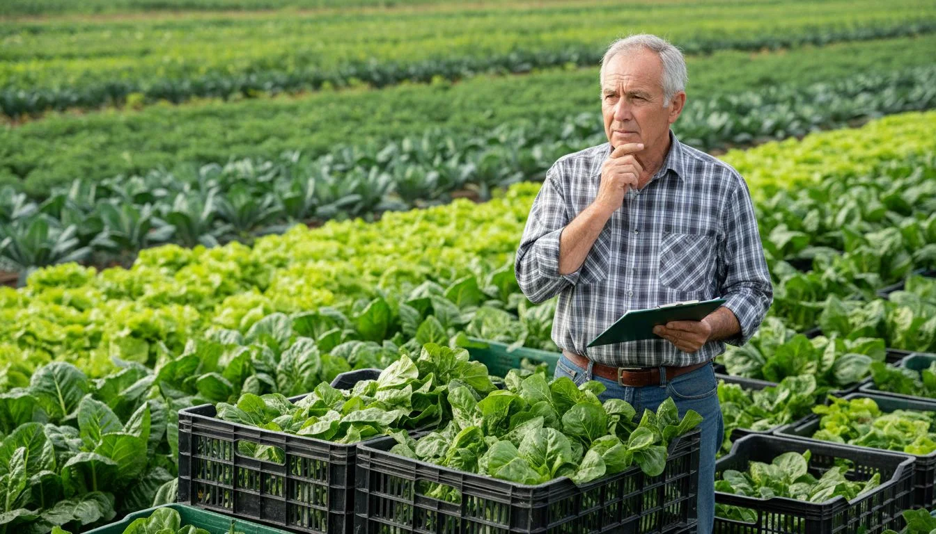 Colheita abundante vira armadilha financeira e esmaga a rentabilidade do produtor de hortifrúti