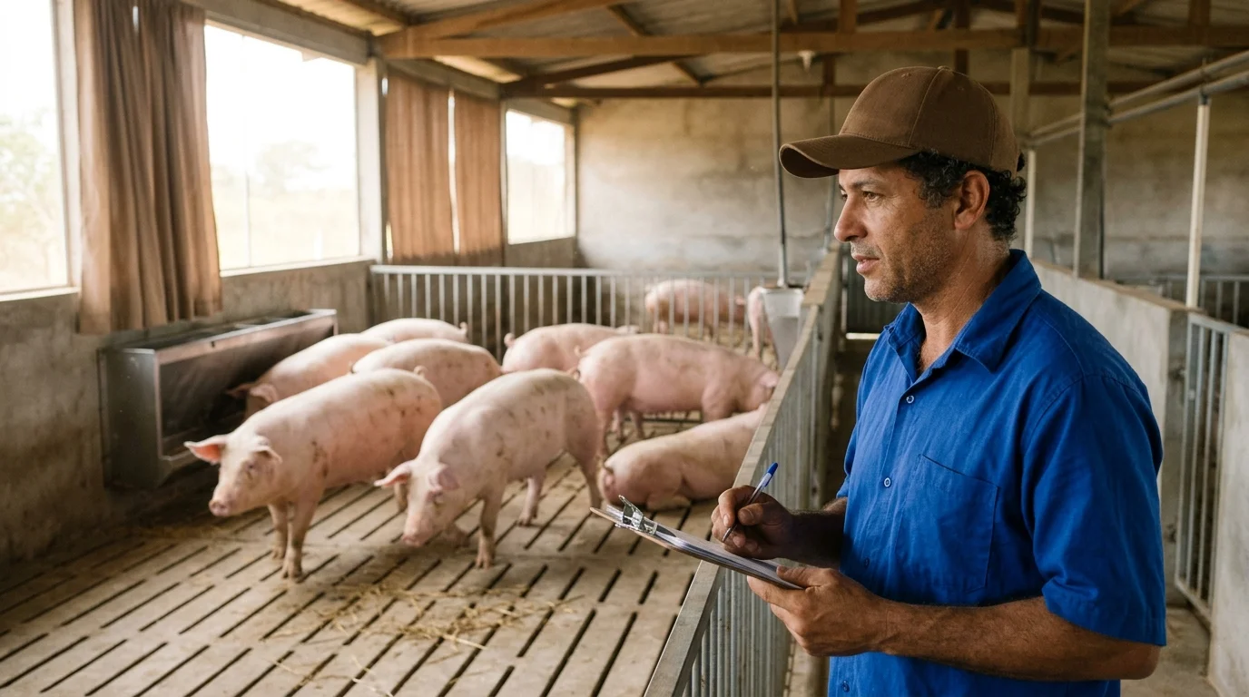 Suíno vivo acumula queda real de 32,8% no ano e marca pior abril da série Cepea