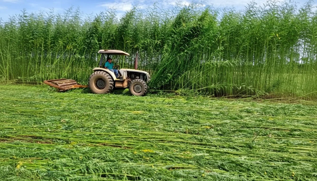 Essa planta transforma a recuperação do solo no plantio de arroz e feijão