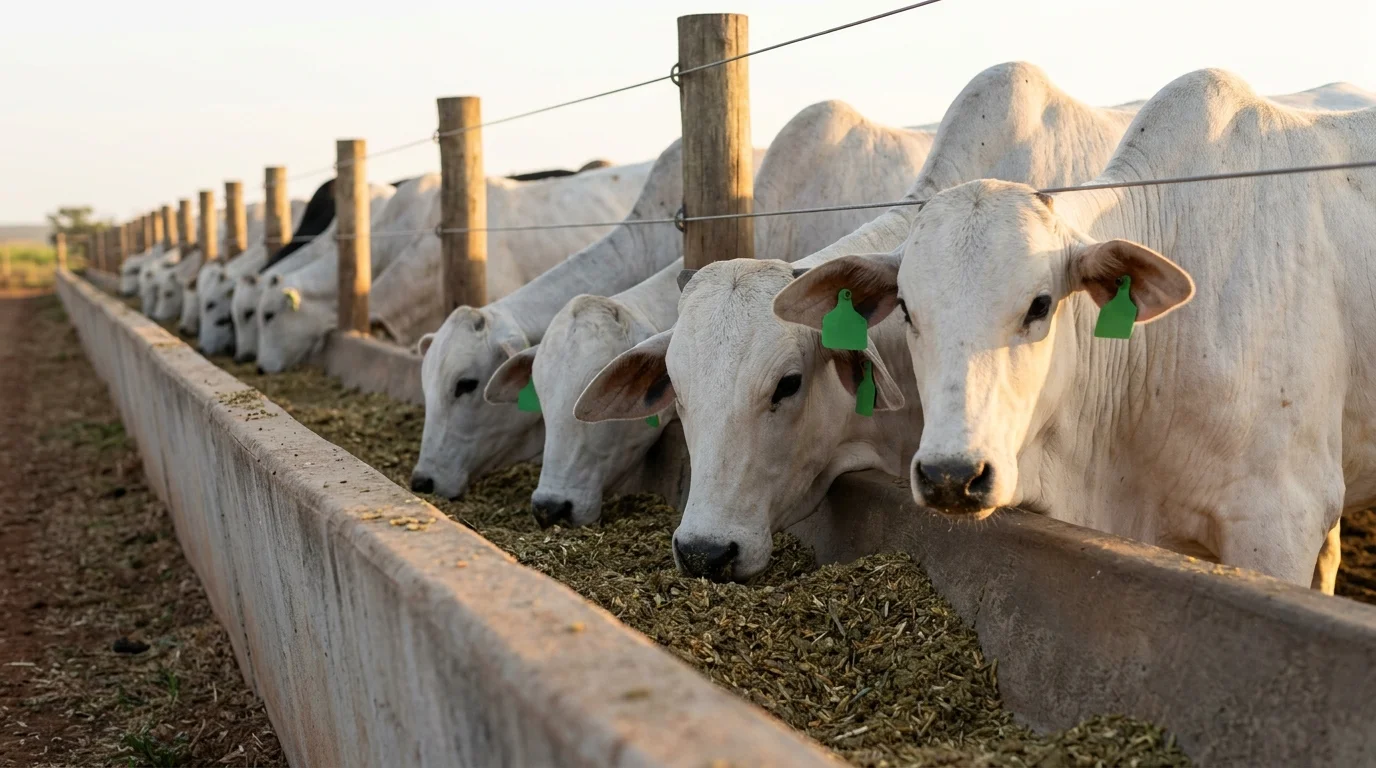 Estudo com Nelore aponta corte de 50% na emissão de metano e ganho na conversão alimentar