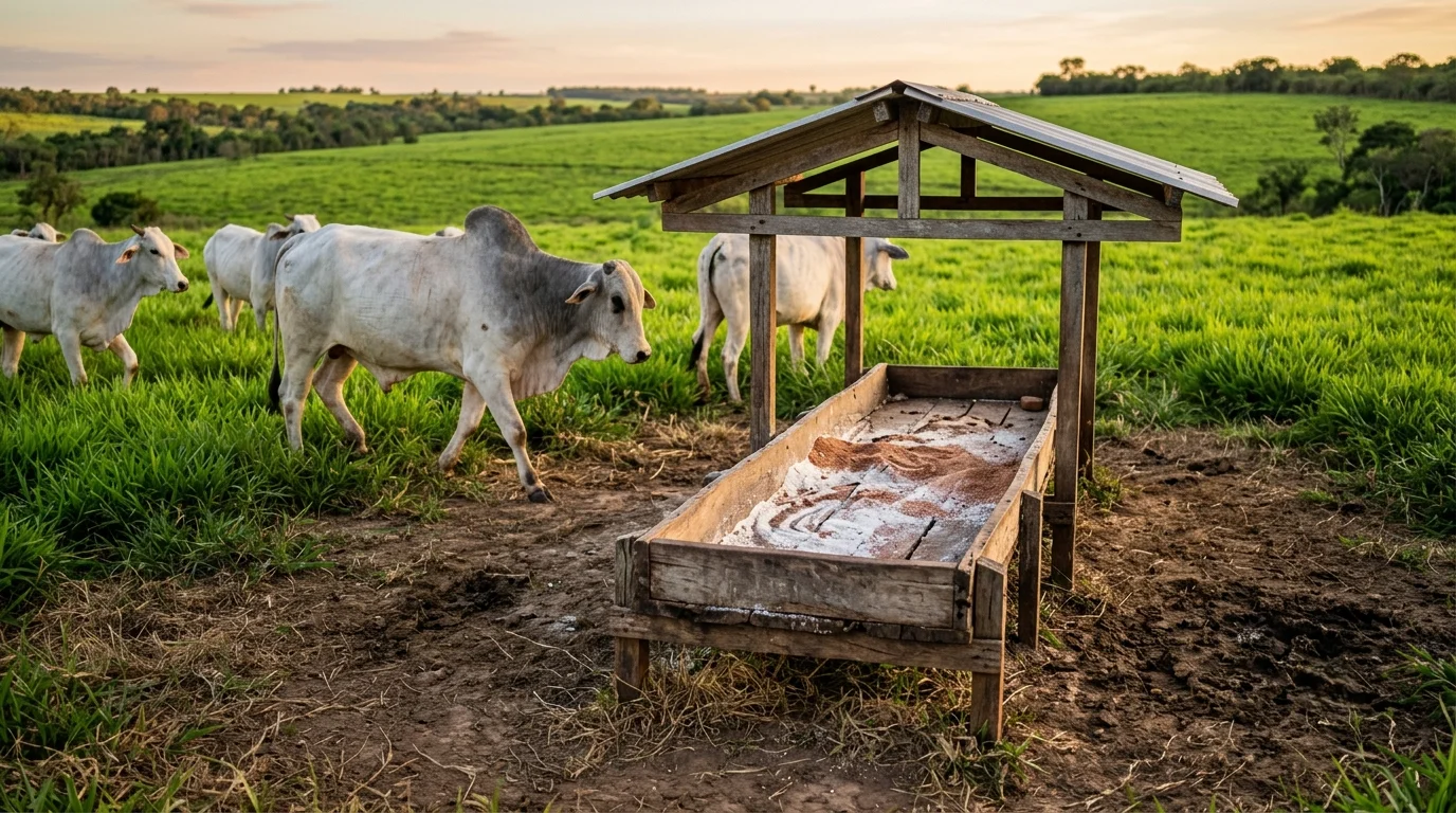 Falta de sal mineral ameaça o maior rebanho bovino do país e pode encarecer a carne