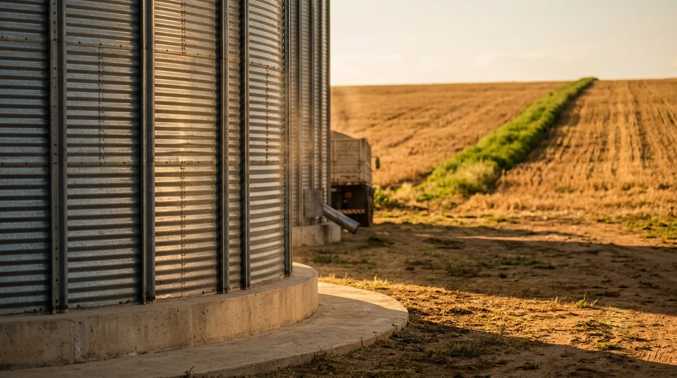 Calor extremo faz o grão “respirar” mais rápido dentro do silo e corrói a margem do produtor