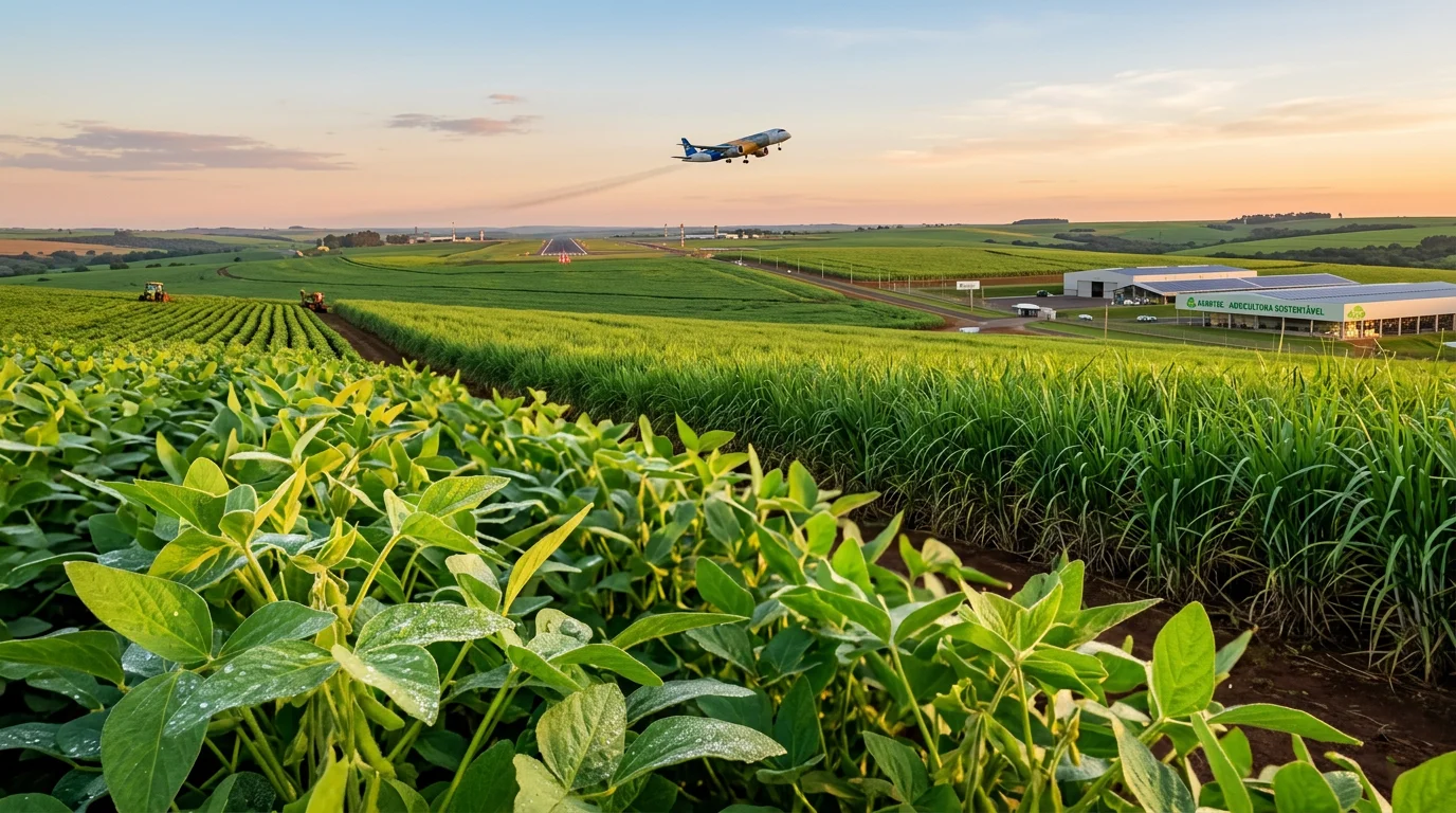 Combustível sustentável de aviação (SAF): o que é e o papel do produtor rural brasileiro