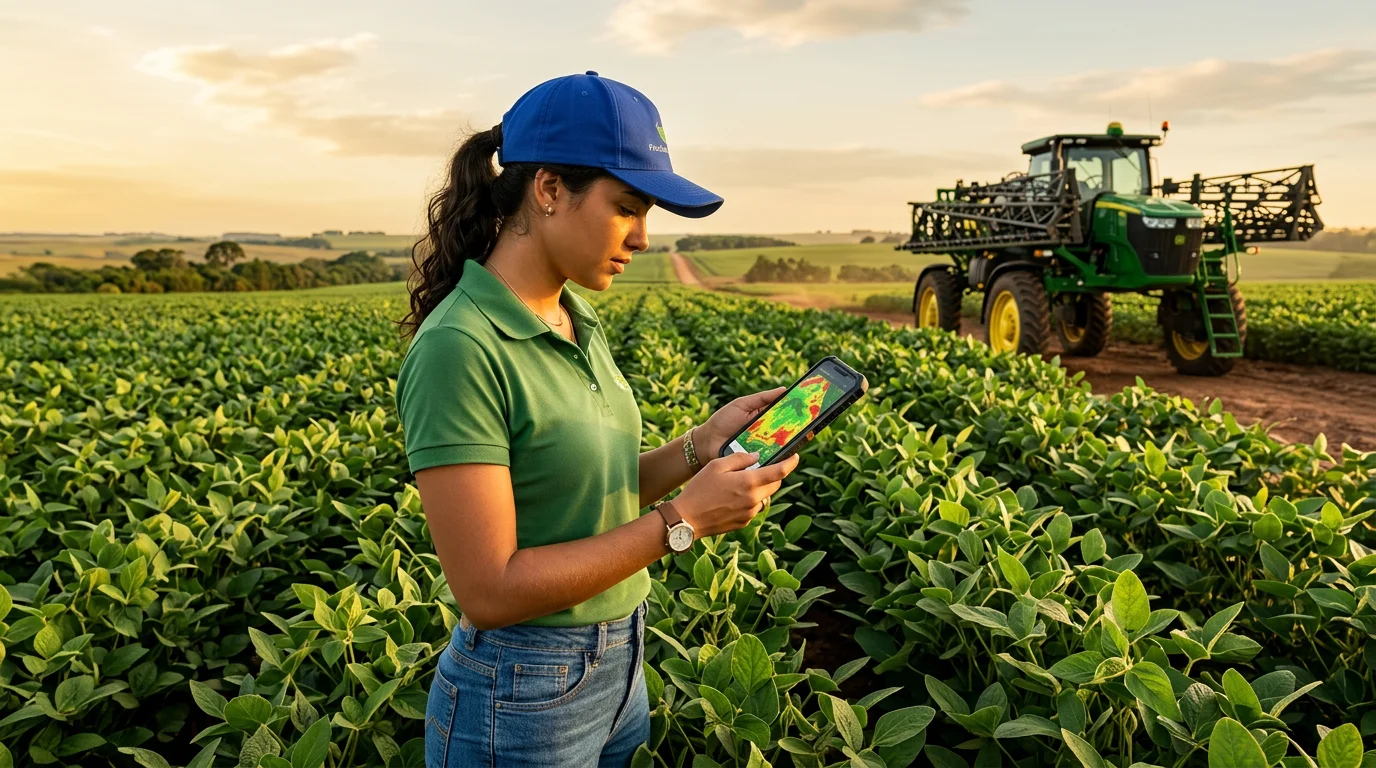 Mapa de fertilidade e taxa variável: como economizar adubo com tecnologia