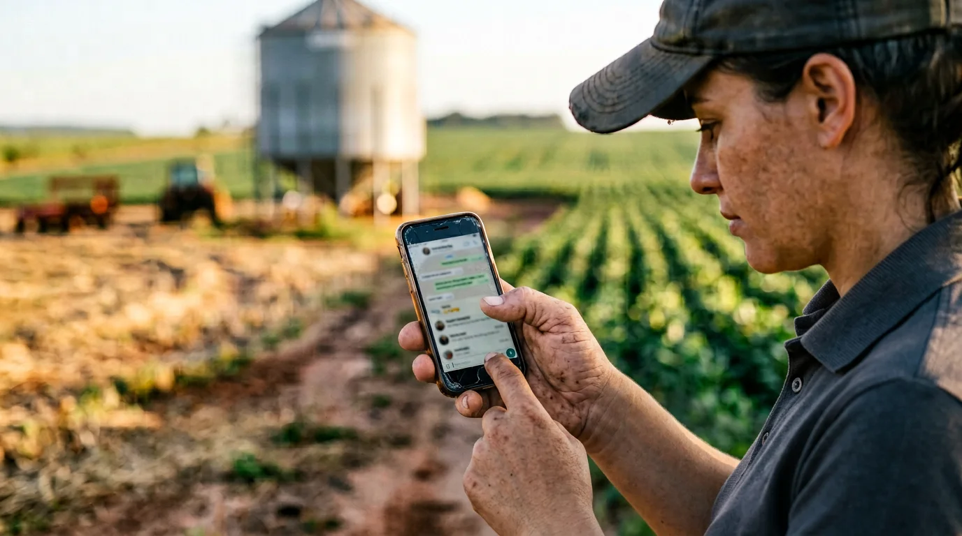 Alerta no campo: como proteger o celular e o WhatsApp da fazenda contra golpes de insumos