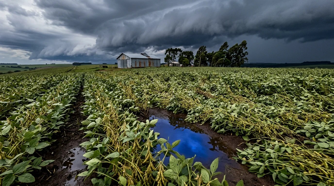 O que é ciclone extratropical e por que ele preocupa tanto os produtores rurais